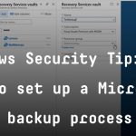 How to set up a Microsoft Azure backup process