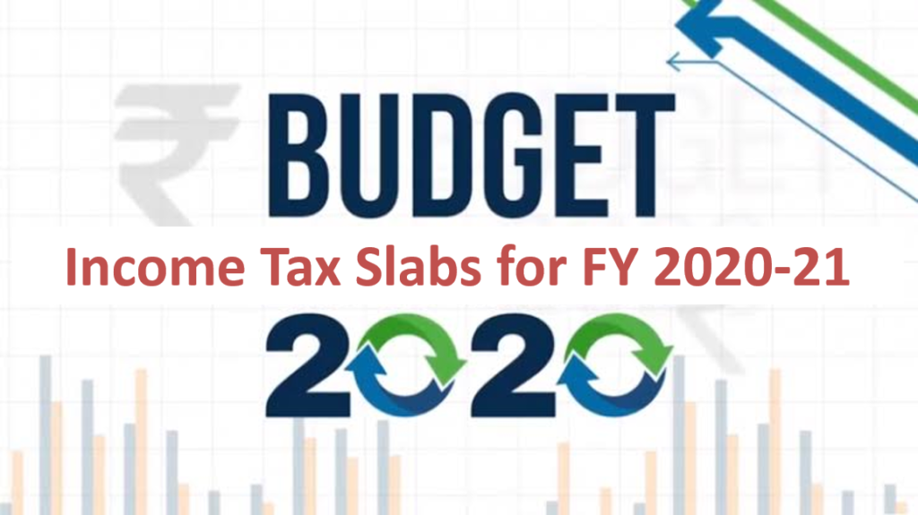 Income Tax Slabs for FY 2020-21 in Budget 2020