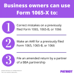 What in the World Is Form 1065-X?