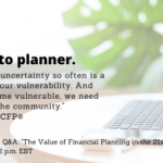 Planner-to-Planner: Taking Care of Your Community—Physically, Financially and Mentally