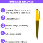 5 Tips for Keeping Business Records