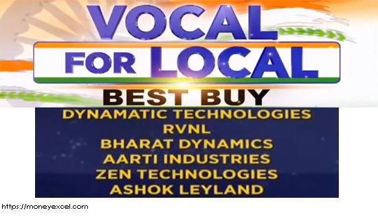 Atmanirbhar Bharat- vocal for local