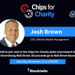 Beat me at poker – we’re playing for a good cause!