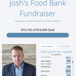 Book Signing Food Drive Raises $10,000 and Counting for Families in Need!