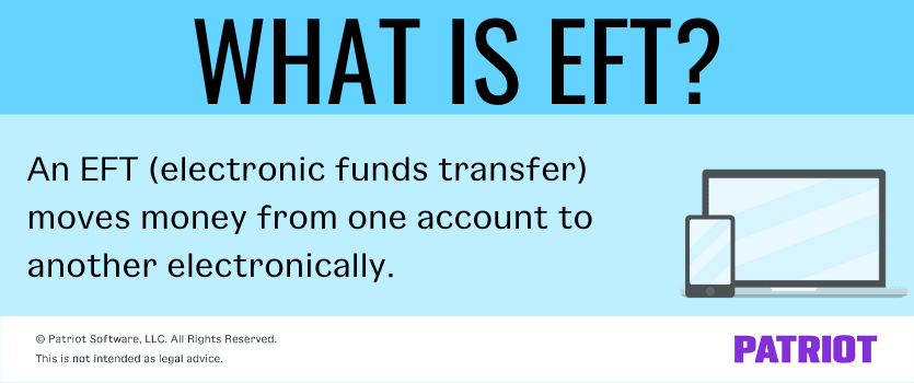 definition of EFT payments with computer and cell phone graphics