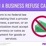 Woah There! Can a Business Refuse Cash?