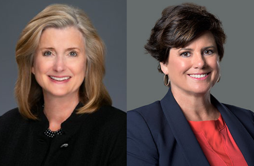 Julianne Andrews (left) and Cathy Miller (right) founded Atlanta Financial Associates in 1992.