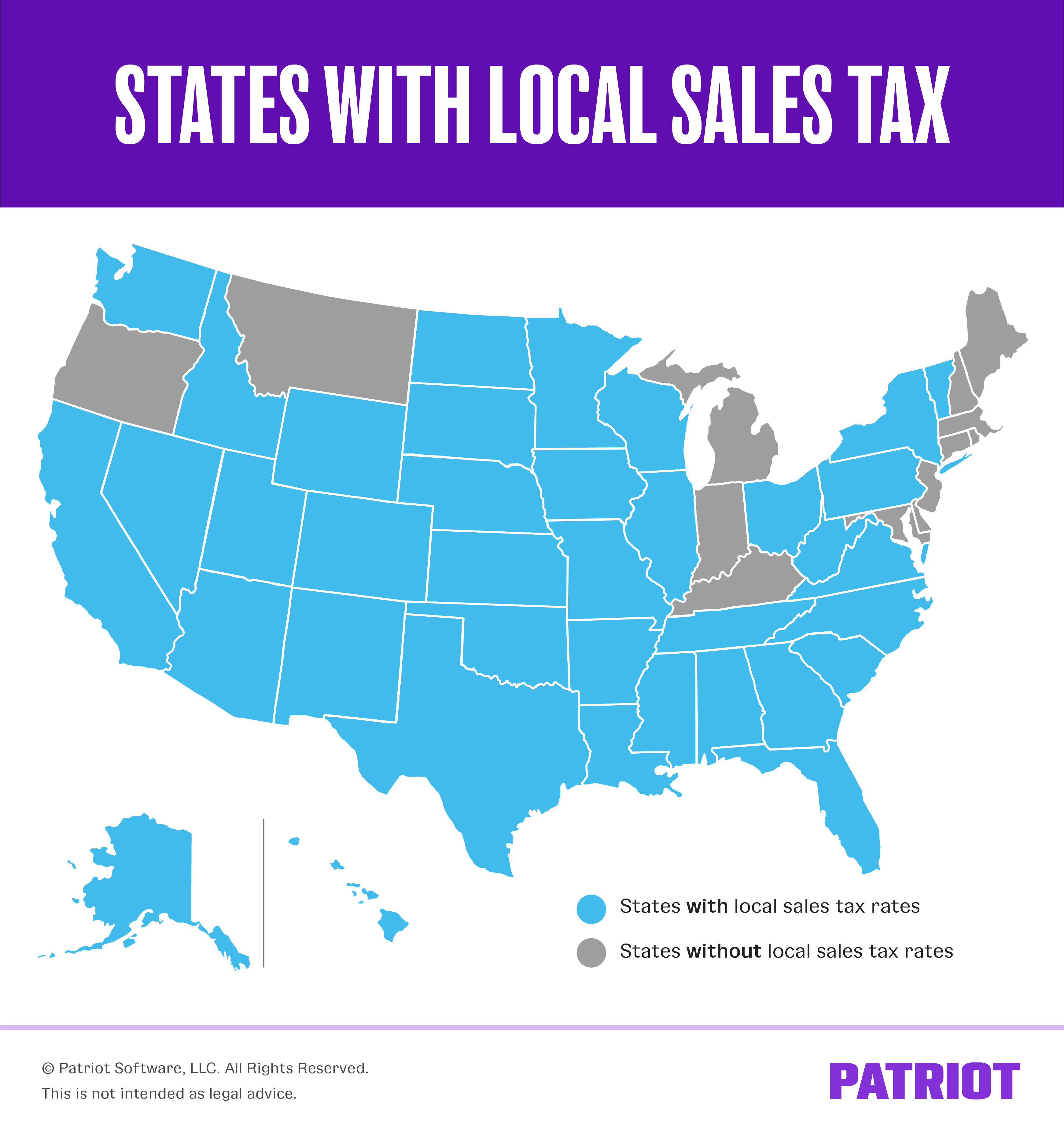 local sales tax laws by state