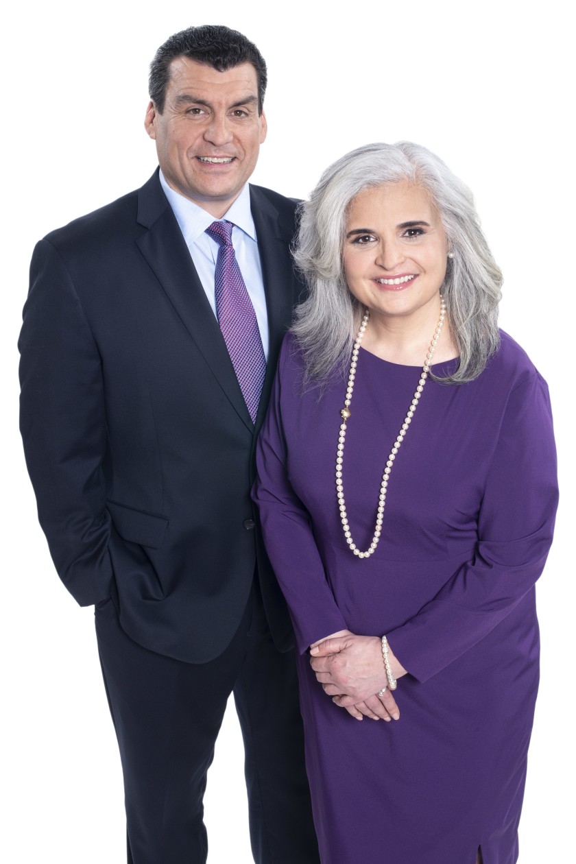 Financial advisors Frank Granizo and Jennifer Kirby of Talisman Wealth Advisors