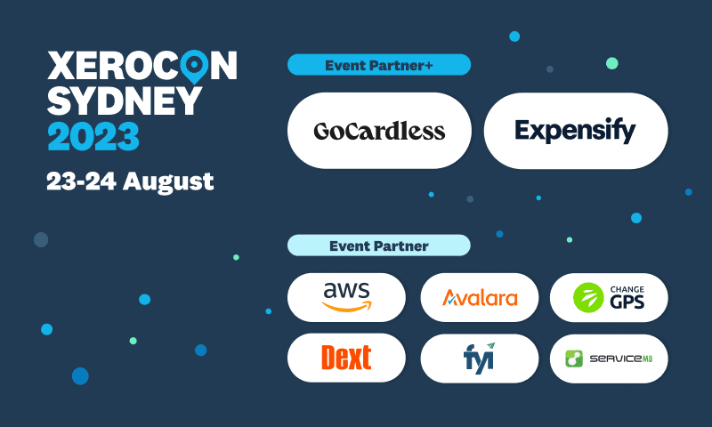 Introducing our 2023 Xerocon Sydney event partners