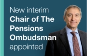 Anthony Arter appointed interim chair of Pensions Ombudsman